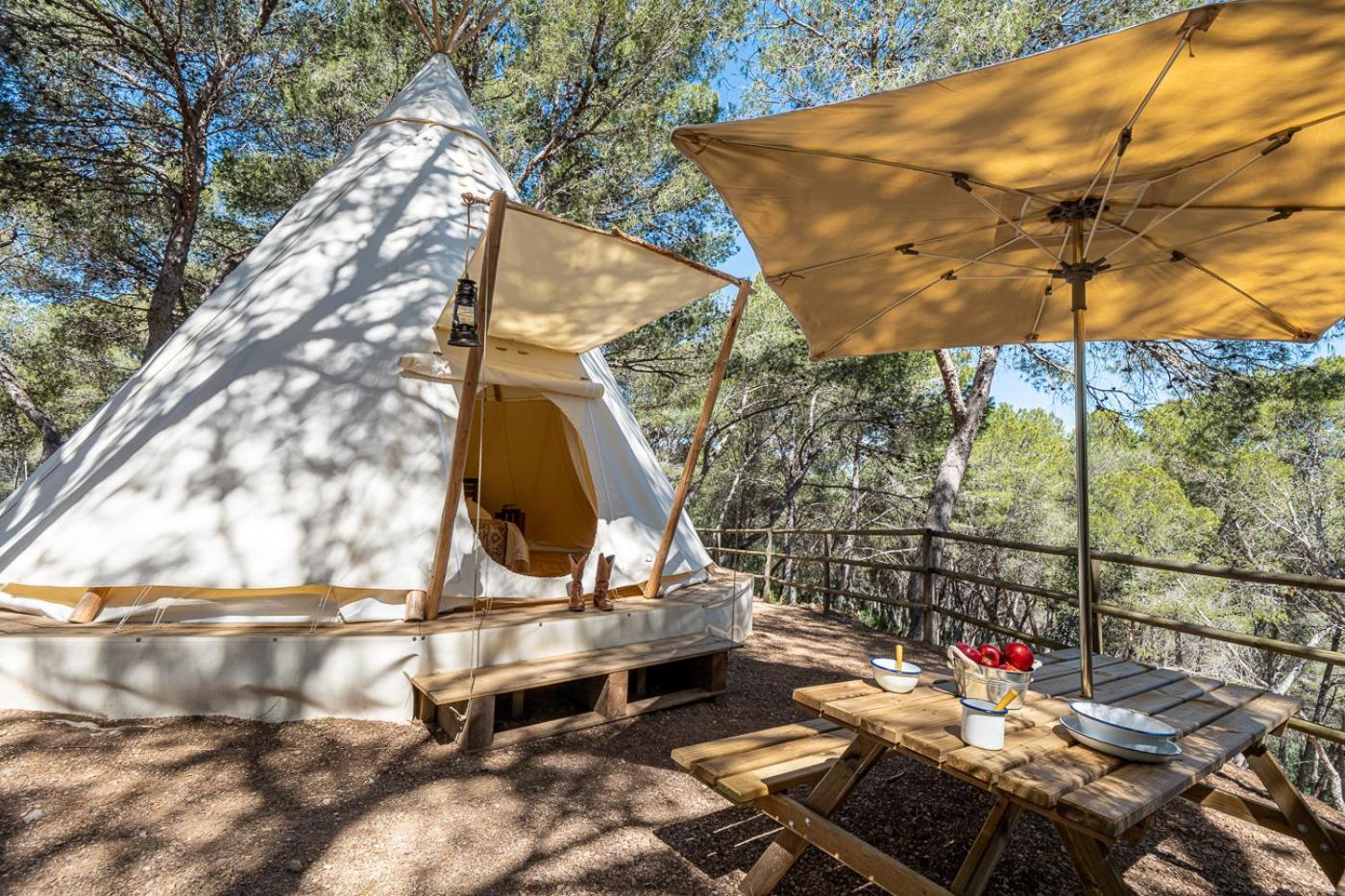 Camping Estival Torre De La Mora Tamarit Exterior photo